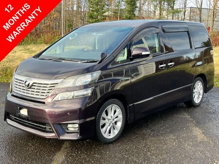 TOYOTA VELLFIRE 3.5 V6 Z G EDITION AUTOMATIC 7 SEATER