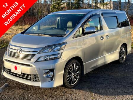 TOYOTA VELLFIRE 3.5 V6 Z G EDITION BUSINESS PACK AUTOMATIC 7 SEATER